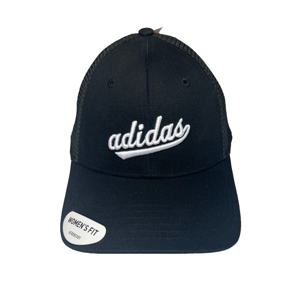 Adidas Aeroready Trucker Hat Cap Adjustable Mesh Back OSFA